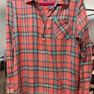 Matilda Jane Vibrant Plaid Shirt
